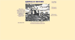 Desktop Screenshot of kidwellyhistory.co.uk